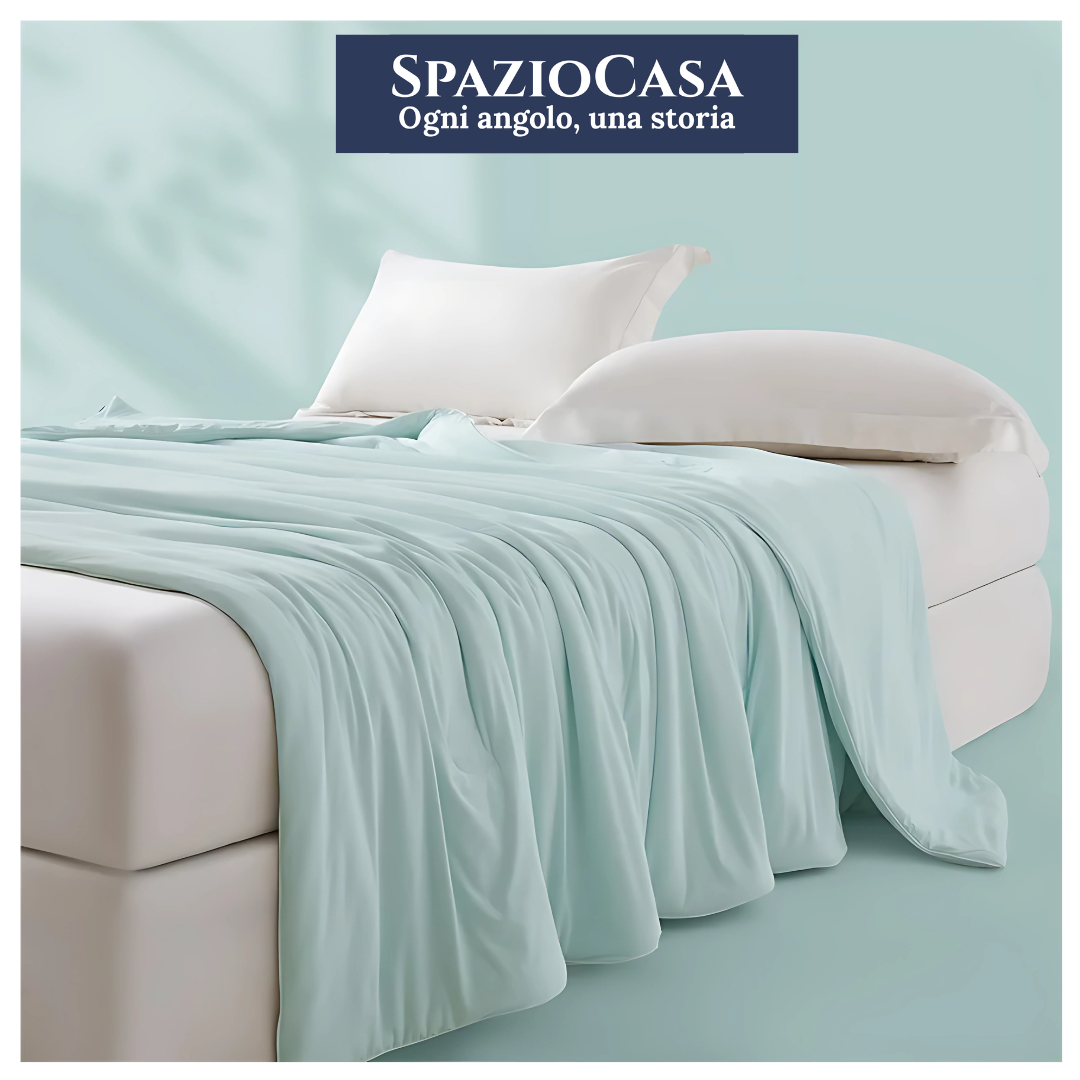 Coperta Estiva in Seta Ghiaccio - Rinfrescati e Risparmia!