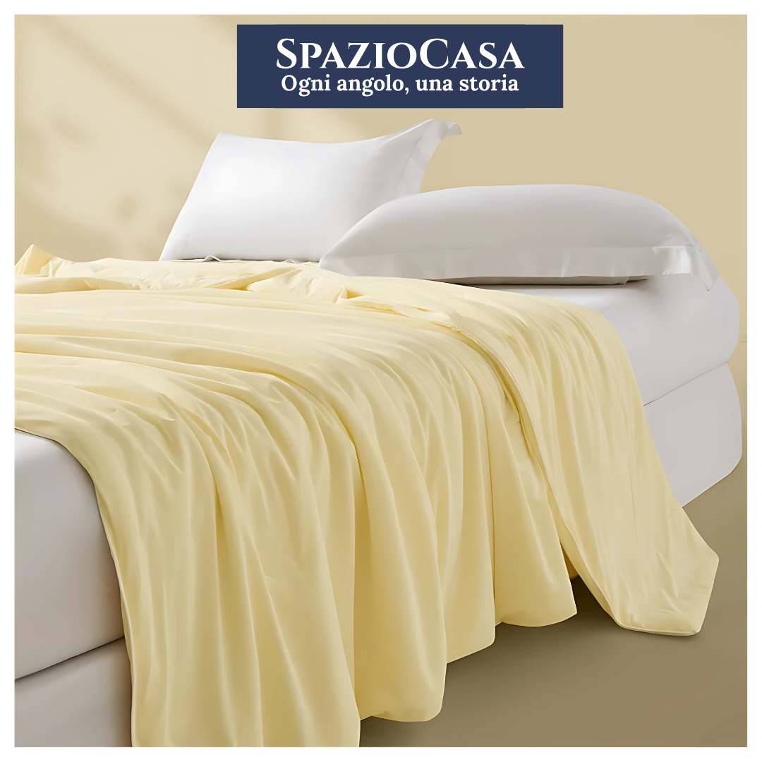Coperta Estiva in Seta Ghiaccio - Rinfrescati e Risparmia!