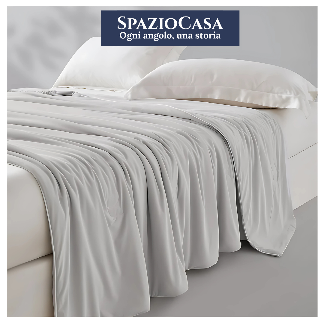 Coperta Estiva in Seta Ghiaccio - Rinfrescati e Risparmia!