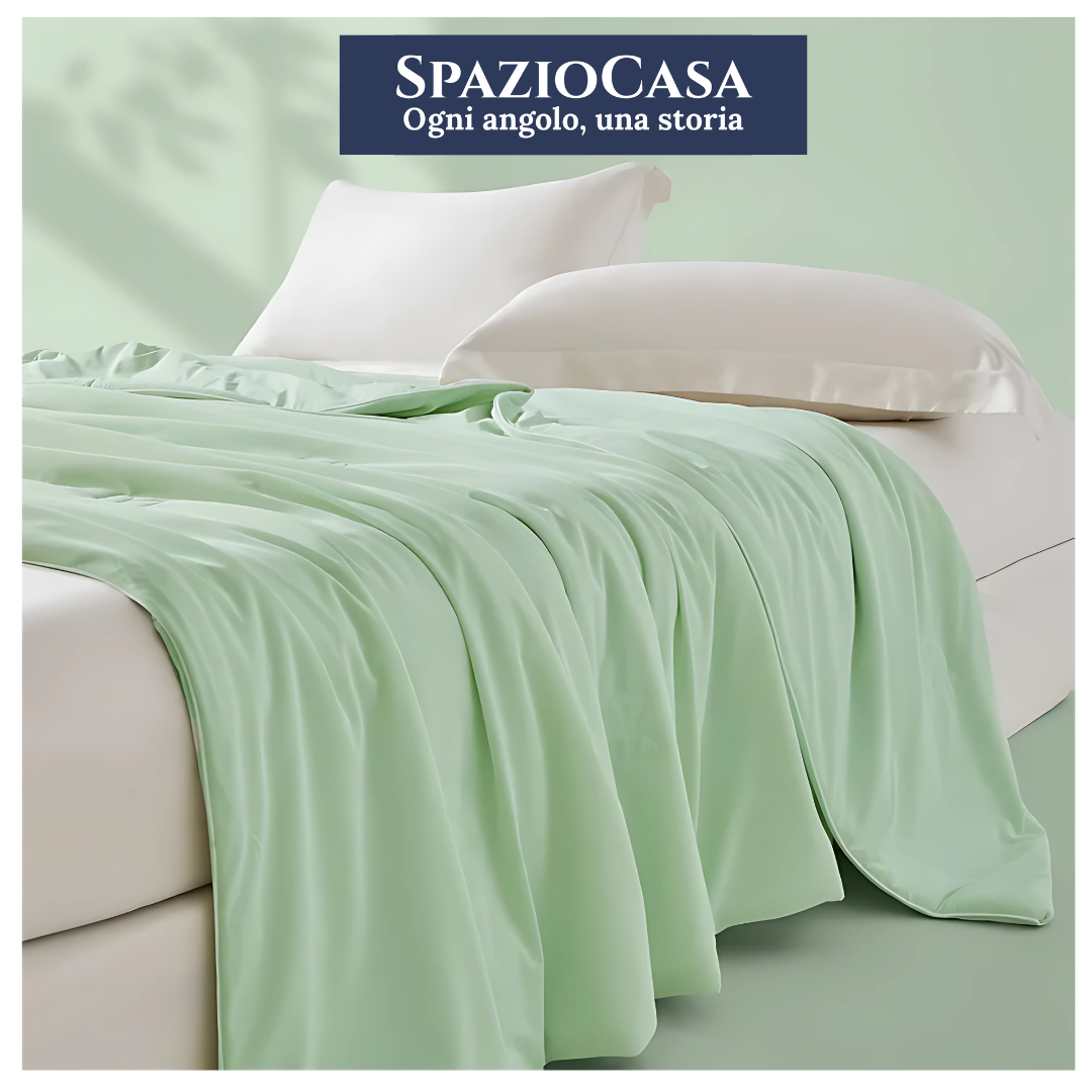 Coperta Estiva in Seta Ghiaccio - Rinfrescati e Risparmia!